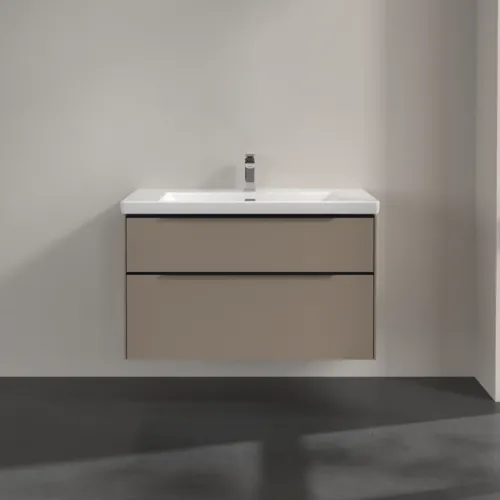 VILLEROY BOCH Subway 3.0 Vanity unit, 2 výsuvy, 973 x 576 x 478 mm, taupe #C57001VM, obrázek 3