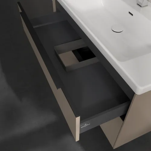 VILLEROY BOCH Subway 3.0 Vanity unit, 2 výsuvy, 973 x 576 x 478 mm, taupe #C57001VM, obrázek 7