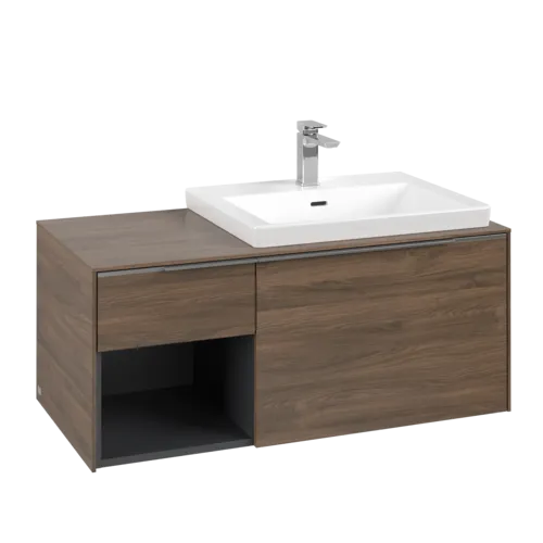 VILLEROY BOCH Subway 3.0 Vanity unit, 2 výsuvy, 1001 x 423 x 516 mm, Arizona Oak / Arizona Oak #C57100VH