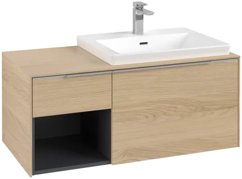 VILLEROY BOCH Subway 3.0 Vanity unit, 2 výsuvy, 1001 x 423 x 516 mm, Severský dub / Severský dub #C57100VJ