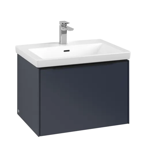 VILLEROY BOCH Subway 3.0 Vanity unit, 1 zásuvka, 622 x 429 x 478 mm, Marine Blue #C57501VQ