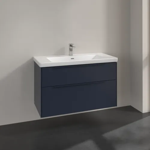 VILLEROY BOCH Subway 3.0 Vanity unit, 2 výsuvy, 973 x 576 x 478 mm, Marine Blue #C57002VQ, obrázek 2