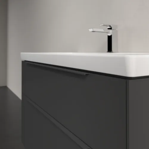 VILLEROY BOCH Subway 3.0 Vanity unit, 2 výsuvy, 973 x 576 x 478 mm, grafitová barva #C57002VR, obrázek 6