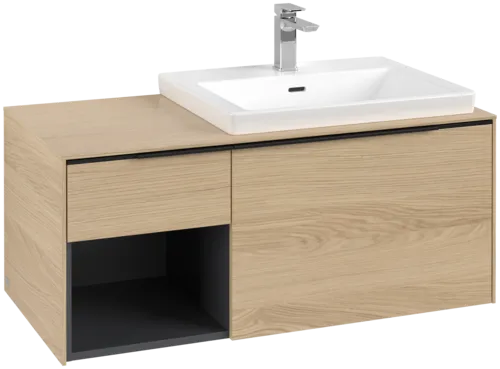 VILLEROY BOCH Subway 3.0 Vanity unit, 2 výsuvy, 1001 x 423 x 516 mm, Severský dub / Severský dub #C57101VJ