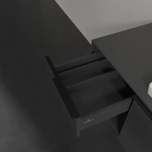 VILLEROY BOCH Subway 3.0 Vanity unit, 2 výsuvy, 1001 x 423 x 516 mm, Graphite / Graphite #C57101VR, obrázek 7