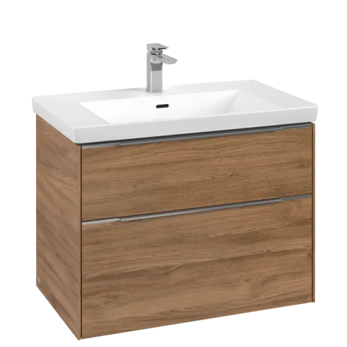 VILLEROY BOCH Subway 3.0 Vanity unit, 2 výsuvy, 772 x 576 x 478 mm, dub Kansas #C57400RH