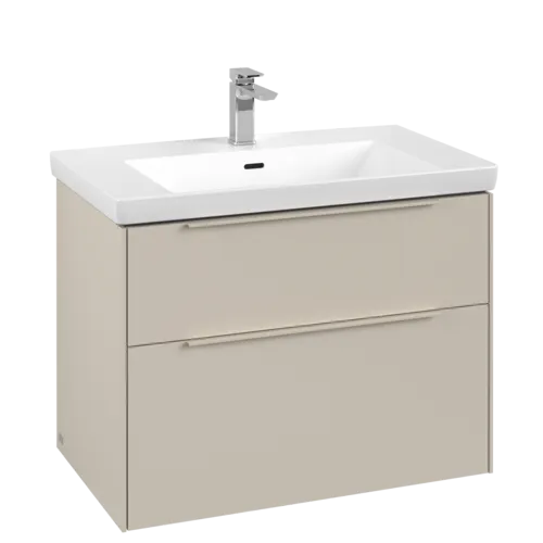 VILLEROY BOCH Subway 3.0 Vanity unit, 2 výsuvy, 772 x 576 x 478 mm, Cashmere Grey #C57402VN