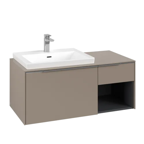 VILLEROY BOCH Subway 3.0 Vanity unit, 2 výsuvy, 1001 x 423 x 516 mm, taupe / taupe #C57200VM