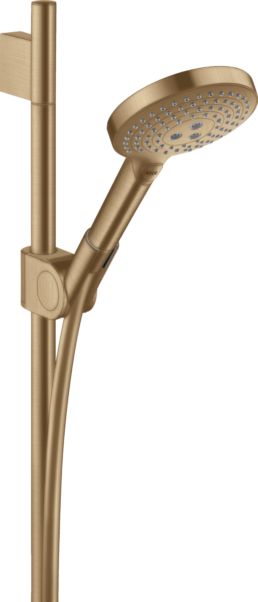 HANSGROHE AXOR Uno Sprchová sada 0,90 m s ruční sprchou 120 3jet #27987140 - kartáčovaný bronz