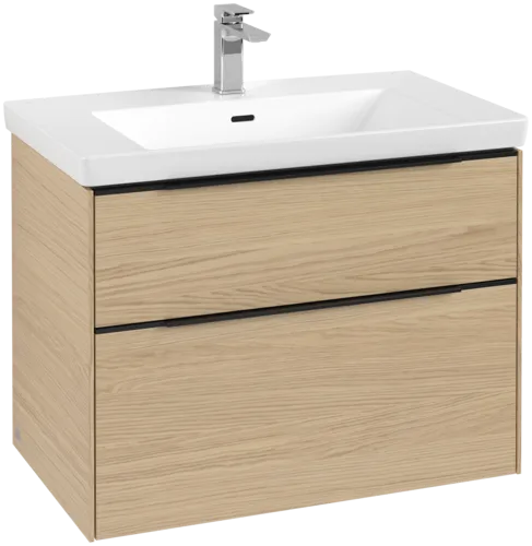 VILLEROY BOCH Subway 3.0 Vanity unit, 2 zásuvky, 772 x 576 x 478 mm, dub severský #C57401VJ
