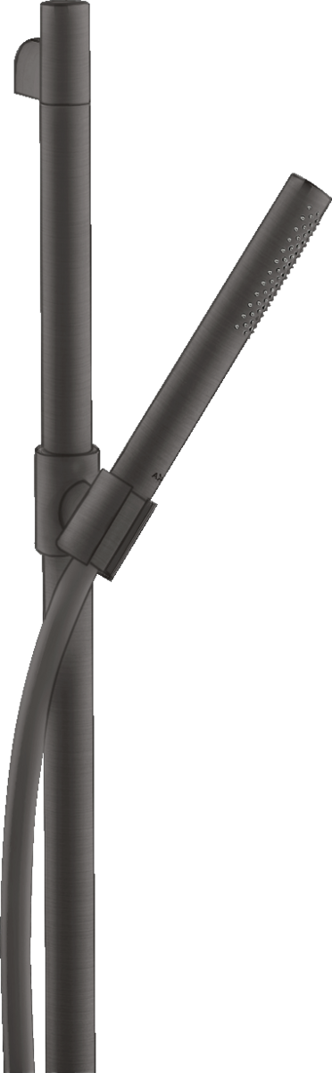 HANSGROHE AXOR Starck Sprchová sada 0,90 m s tyčovou ruční sprchou 1jet #27983340 - kartáčovaný černý chrom