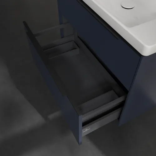VILLEROY BOCH Subway 3.0 Vanity unit, 2 výsuvy, 772 x 576 x 478 mm, Marine Blue #C57401VQ, obrázek 6