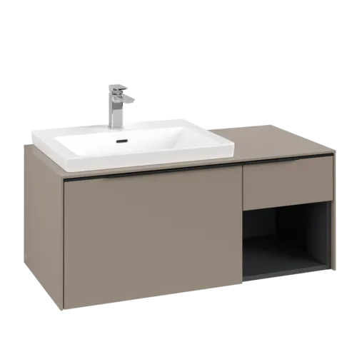 VILLEROY BOCH Subway 3.0 Vanity unit, 2 výsuvy, 1001 x 423 x 516 mm, taupe / taupe #C57201VM