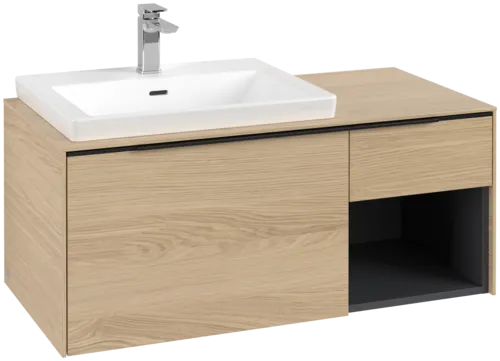 VILLEROY BOCH Subway 3.0 Vanity unit, 2 výsuvy, 1001 x 423 x 516 mm, Severský dub / Severský dub #C57201VJ