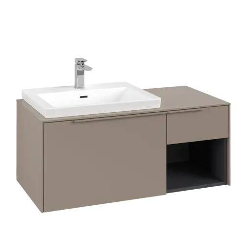 VILLEROY BOCH Subway 3.0 Vanity unit, 2 výsuvy, 1001 x 423 x 516 mm, taupe / taupe #C57202VM