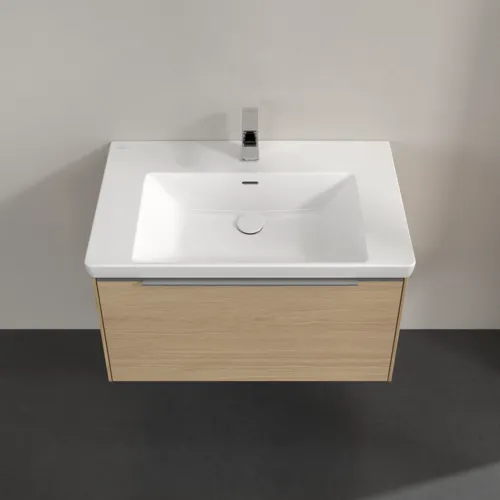 VILLEROY BOCH Subway 3.0 Vanity unit, 1 zásuvka, 772 x 429 x 478 mm, dub severský #C57300VJ, obrázek 4