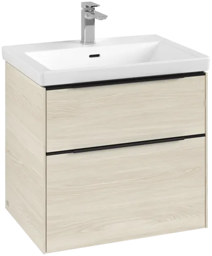 VILLEROY BOCH Subway 3.0 Vanity unit, 2 výsuvy, 622 x 576 x 478 mm, bílý dub #C57601AA