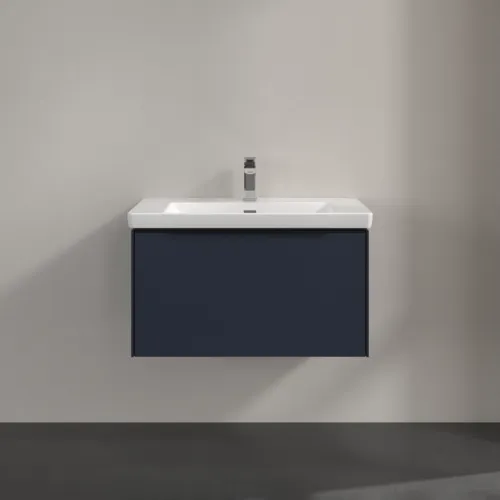 VILLEROY BOCH Subway 3.0 Vanity unit, 1 zásuvka, 772 x 429 x 478 mm, Marine Blue #C57301VQ, obrázek 3