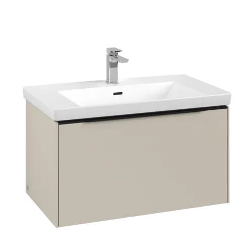 VILLEROY BOCH Subway 3.0 Vanity unit, 1 zásuvka, 772 x 429 x 478 mm, Cashmere Grey #C57301VN