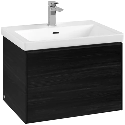 VILLEROY BOCH Subway 3.0 Vanity unit, 1 zásuvka, 622 x 429 x 478 mm, černý dub #C57501AB
