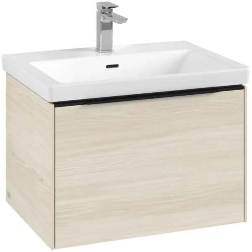 VILLEROY BOCH Subway 3.0 Vanity unit, 1 zásuvka, 622 x 429 x 478 mm, bílý dub #C57501AA