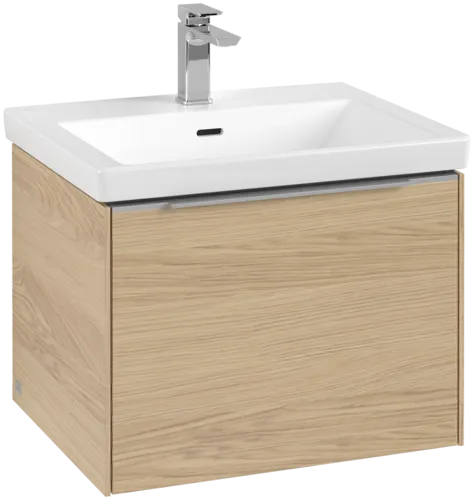 VILLEROY BOCH Subway 3.0 Vanity unit, s osvětlením, 1 zásuvka, 572 x 429 x 478 mm, dub severský #C577L0VJ