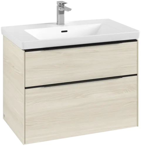VILLEROY BOCH Subway 3.0 Vanity unit, 2 výsuvy, 772 x 576 x 478 mm, bílý dub #C57401AA