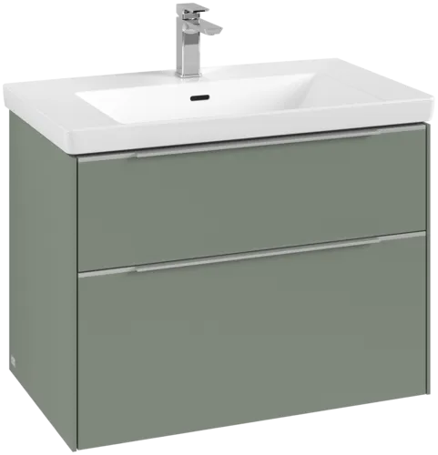 VILLEROY BOCH Subway 3.0 Vanity unit, 2 výsuvy, 772 x 576 x 478 mm, Soft Green #C57400AF