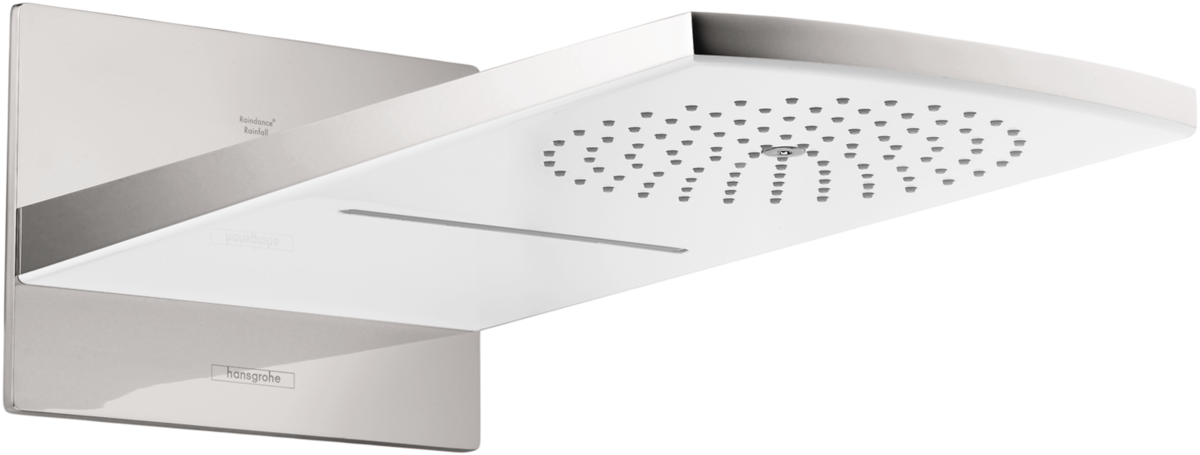 HANSGROHE Raindance Rainfall horní sprcha 180 2jet #28433400 - bílá/chromová