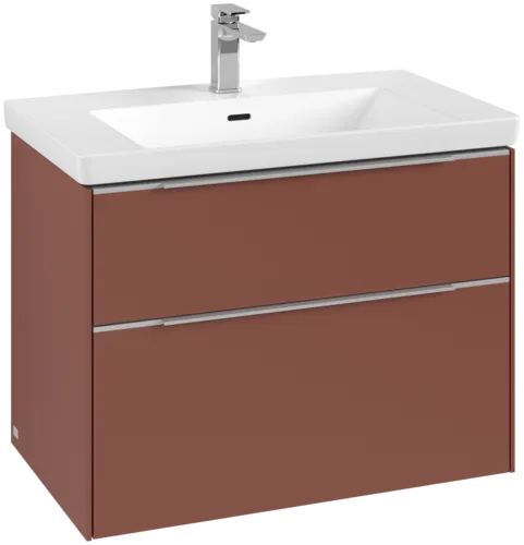 VILLEROY BOCH Subway 3.0 Vanity unit, 2 výsuvy, 772 x 576 x 478 mm, Vínově červená #C57400AH