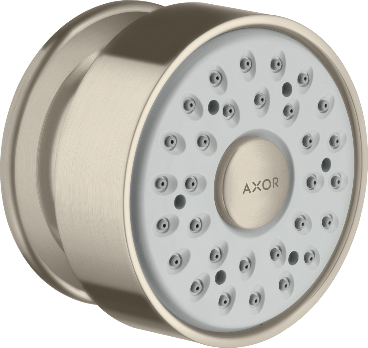HANSGROHE Boční sprcha 1jet kulatá #28464820 - kartáčovaný nikl