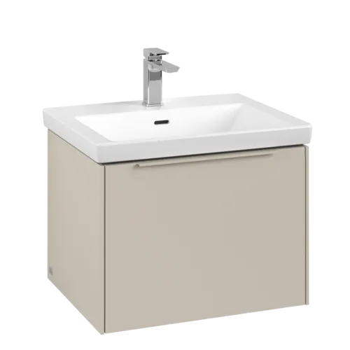 VILLEROY BOCH Subway 3.0 Vanity unit, 1 zásuvka, 572 x 429 x 478 mm, Cashmere Grey #C57702VN