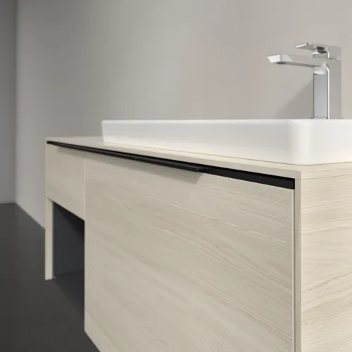 VILLEROY BOCH Subway 3.0 Vanity unit, 2 výsuvy, 1001 x 423 x 516 mm, bílý dub / bílý dub #C57101AA, obrázek 5