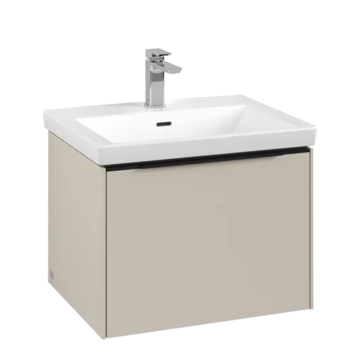 VILLEROY BOCH Subway 3.0 Vanity unit, 1 zásuvka, 572 x 429 x 478 mm, Cashmere Grey #C57701VN