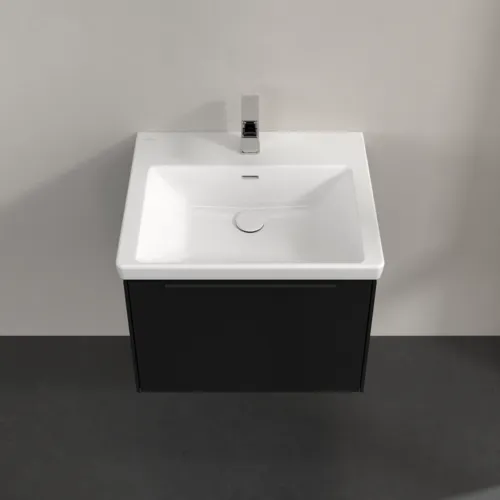 VILLEROY BOCH Subway 3.0 Vanity unit, 1 zásuvka, 572 x 429 x 478 mm, Volcano Black #C57701VL, obrázek 4