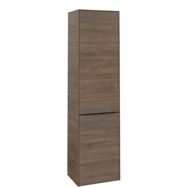 VILLEROY BOCH Spížní skříň Subway 3.0, 1 dveře, 1 výklop na prádlo, 450 x 1710 x 362 mm, Arizona Oak / Arizona Oak #C59301VH
