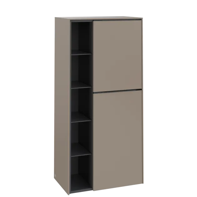 VILLEROY BOCH Středová skříňka Subway 3.0, 2 dveře, 574 x 1200 x 362 mm, taupe / taupe #C59902VM