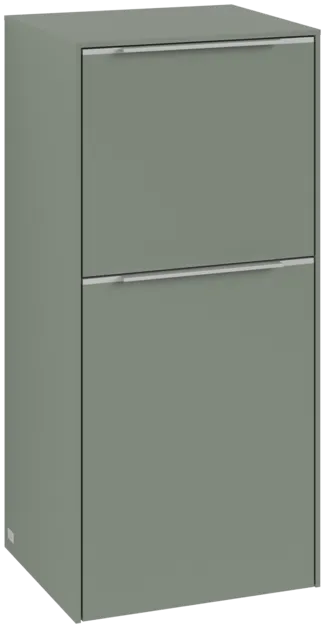 VILLEROY BOCH Boční skříňka Subway 3.0, 1 zásuvka, 1 dvířka, 400 x 860 x 362 mm, Soft Green #C59500AF