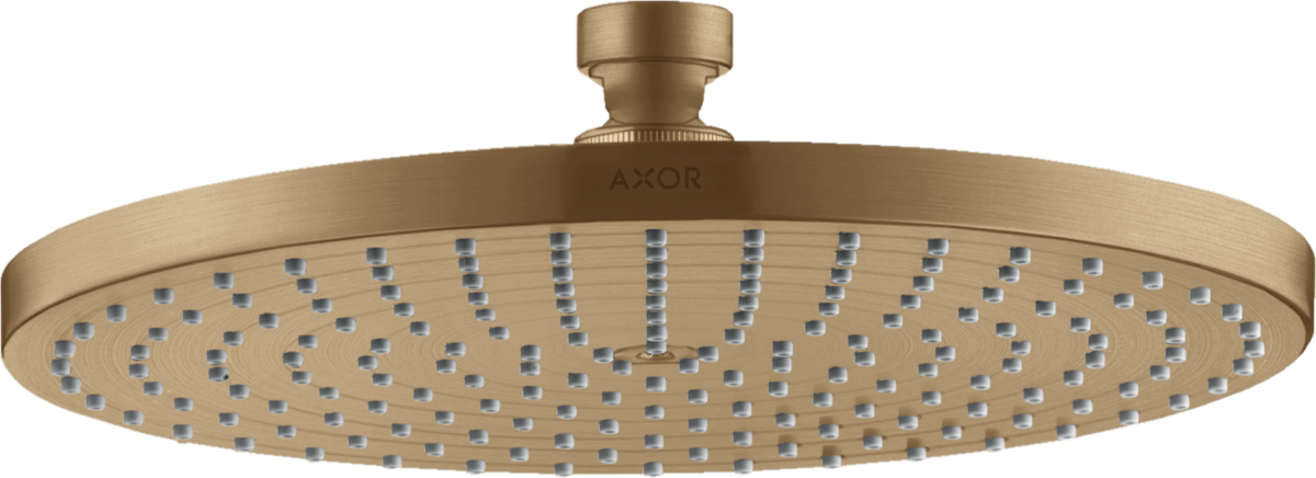 HANSGROHE AXOR Starck Talířová horní sprcha 240 1jet #28494140 - kartáčovaný bronz