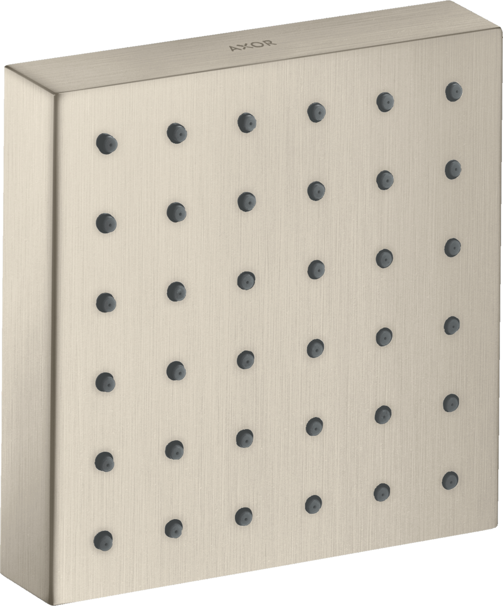 HANSGROHE Sprchový modul AXOR ShowerSolutions 120/120 skrytý úhlový #28491820 - kartáčovaný nikl