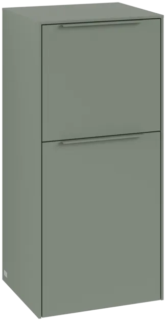 VILLEROY BOCH Boční skříňka Subway 3.0, 1 zásuvka, 1 dvířka, 400 x 860 x 362 mm, Soft Green #C59402AF