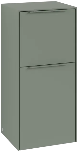 VILLEROY BOCH Boční skříňka Subway 3.0, 1 zásuvka, 1 dvířka, 400 x 860 x 362 mm, Soft Green #C59502AF