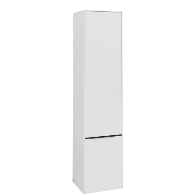 VILLEROY BOCH Vysoká skříňka Subway 3.0, 2 dveře, 400 x 1710 x 362 mm, čistě bílá / čistě bílá #C58601VF