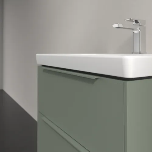 VILLEROY BOCH Subway 3.0 Vanity unit, 2 výsuvy, 572 x 576 x 478 mm, Soft Green #C57802AF, obrázek 5