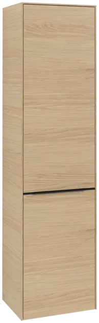 VILLEROY BOCH Spížní skříň Subway 3.0, 1 dveře, 1 výklop na prádlo, 450 x 1710 x 362 mm, dub severský / dub severský #C59201VJ