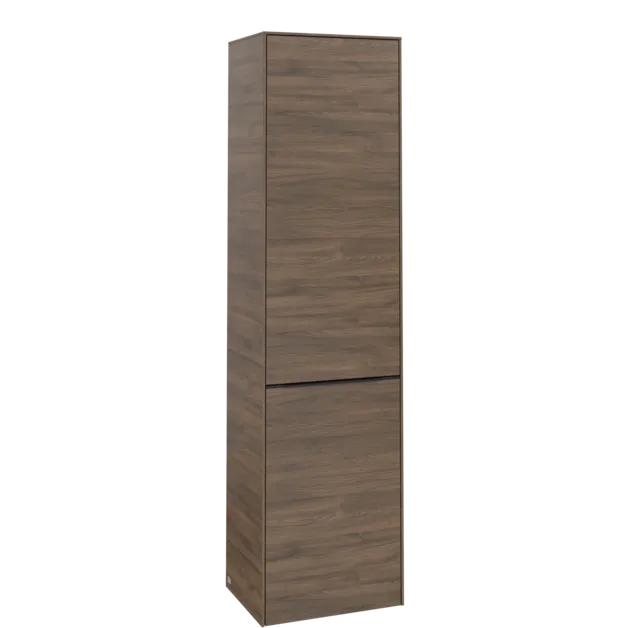 VILLEROY BOCH Spížní skříň Subway 3.0, 1 dveře, 1 výklop na prádlo, 450 x 1710 x 362 mm, Arizona Oak / Arizona Oak #C59201VH