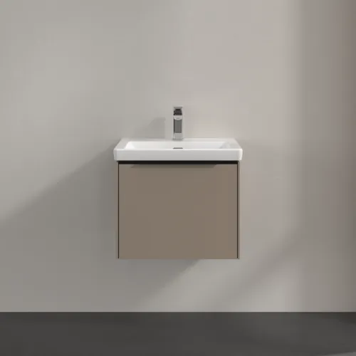 VILLEROY BOCH Subway 3.0 Vanity unit, s osvětlením, 1 zásuvka, 523 x 429 x 448 mm, taupe #C579L1VM, obrázek 3