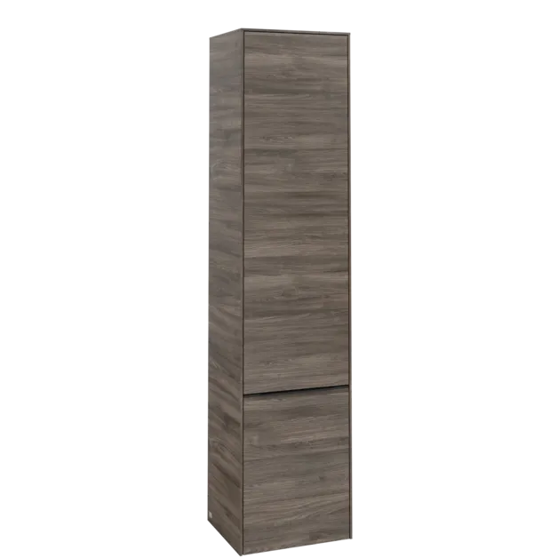 VILLEROY BOCH Subway 3.0 Vysoká skříň, 2 dveře, 400 x 1710 x 362 mm, Kamenný dub / Kamenný dub #C58601RK