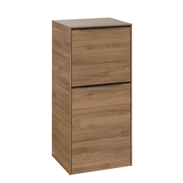 VILLEROY BOCH Boční skříňka Subway 3.0, 1 zásuvka, 1 dvířka, 400 x 860 x 362 mm, dub Kansas / dub Kansas #C59401RH