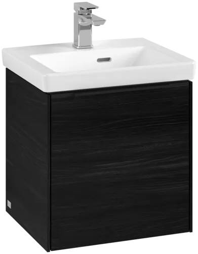 VILLEROY BOCH Subway 3.0 Vanity unit, 1 dveře, 423 x 429 x 378 mm, černý dub #C58101AB